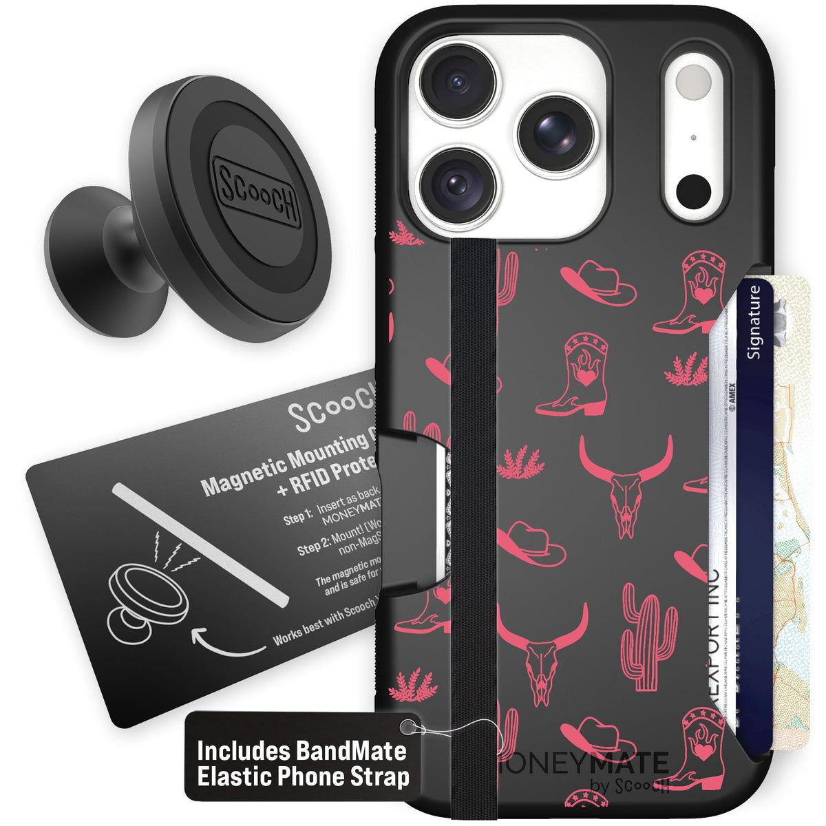 Moneymate Howdy Honey for iPhone 18 Pro — Starter Bundle