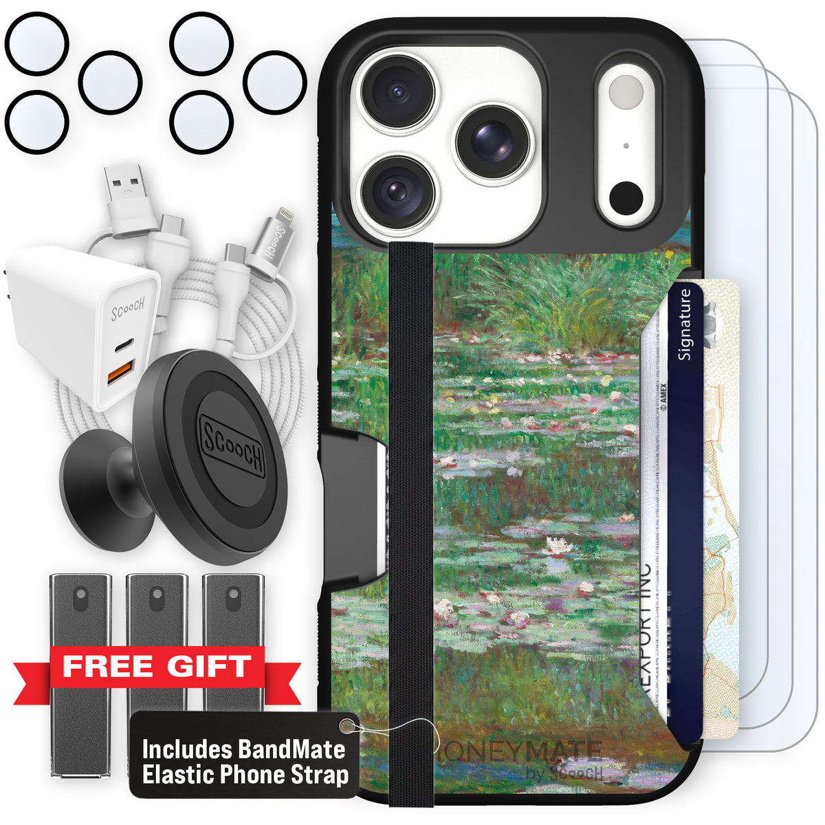 Moneymate Japanese Footbridge for iPhone 18 Pro — Ultimate Bundle