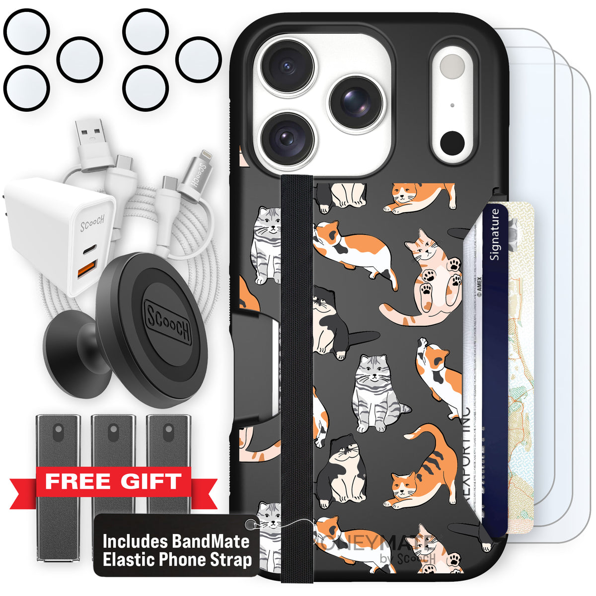 Moneymate Kitty Crew for iPhone 18 Pro — Ultimate Bundle