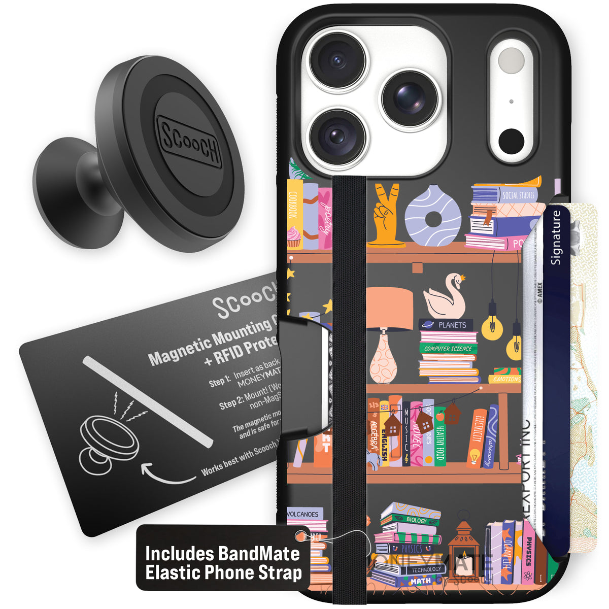 Moneymate Little Library for iPhone 18 Pro — Starter Bundle