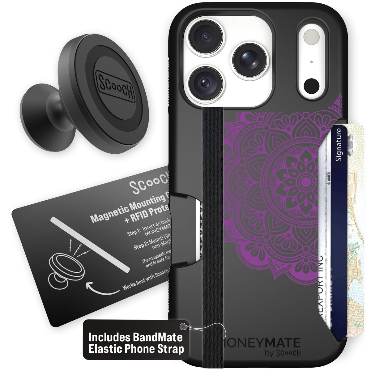 Moneymate Mandala Dreams for iPhone 18 Pro — Starter Bundle