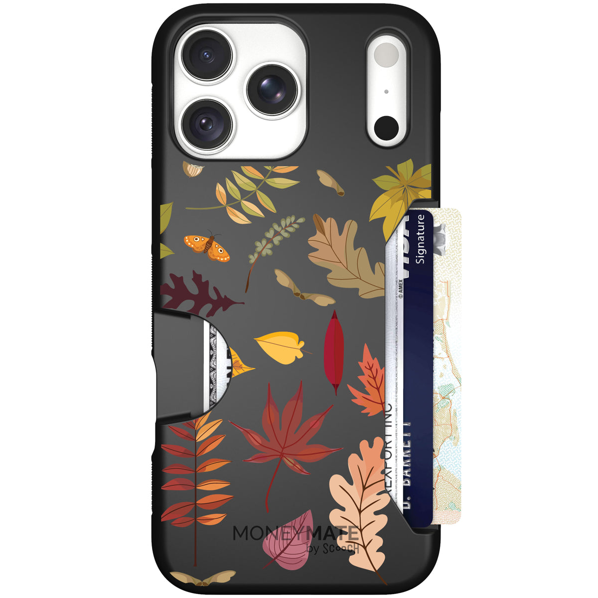 Moneymate Autumn Leaves for iPhone 18 Pro Max — case