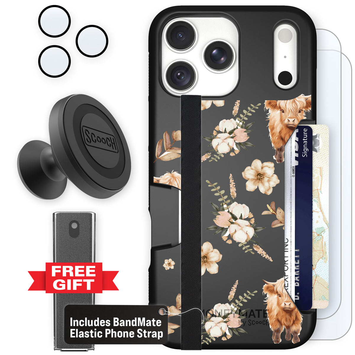 Moneymate Baby Cow for iPhone 18 Pro Max — Defender Bundle