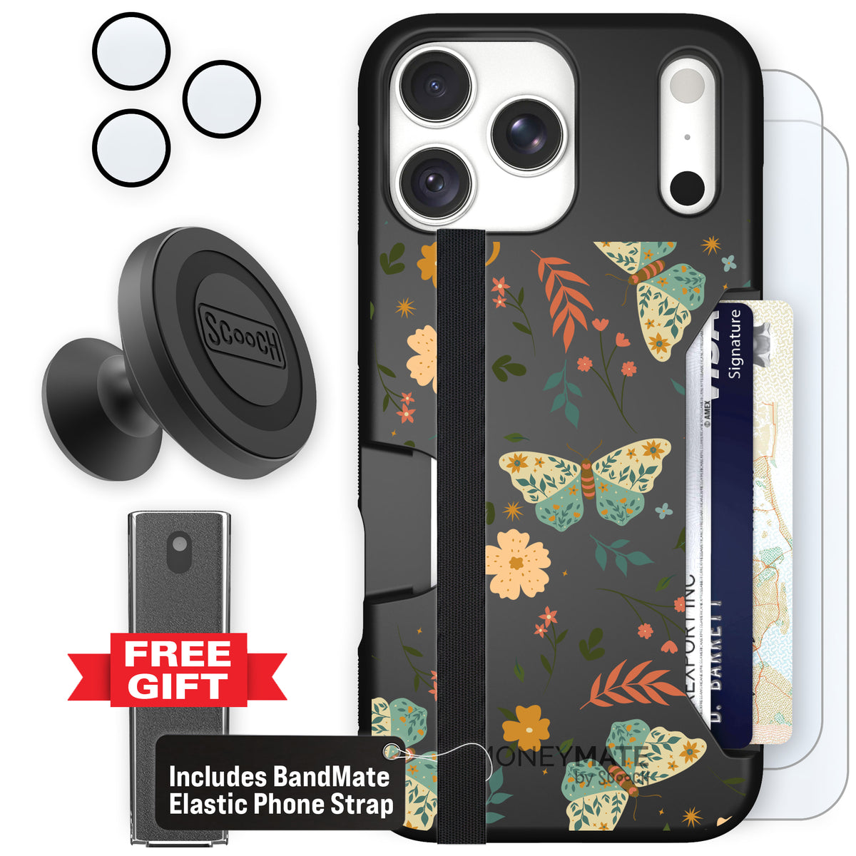 Moneymate Boho Nights for iPhone 18 Pro Max — Defender Bundle