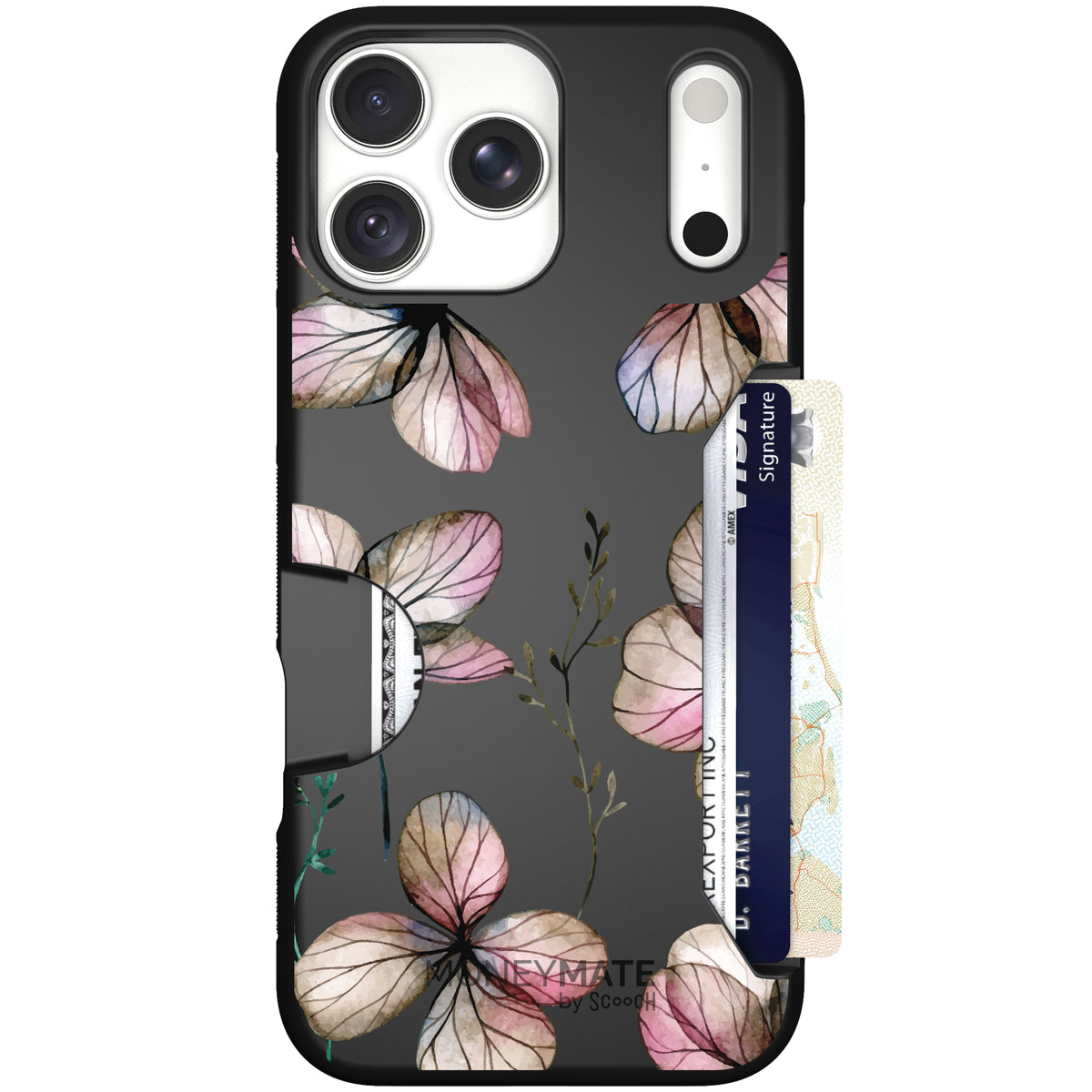 Moneymate Dried Flowers for iPhone 18 Pro Max — case
