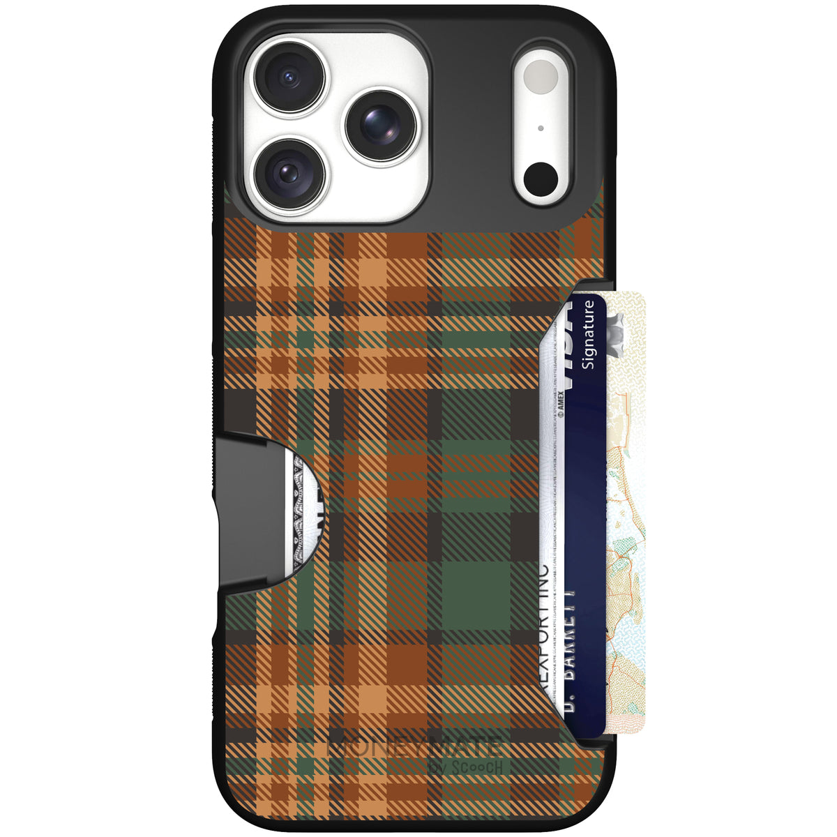 Moneymate Fall Flannel for iPhone 18 Pro Max — case