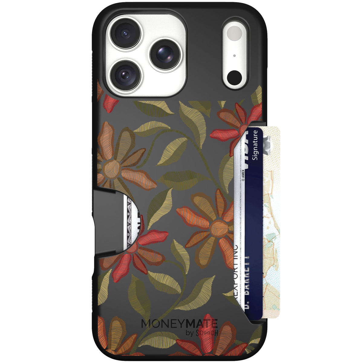 Moneymate Floral Tapestry for iPhone 18 Pro Max — case