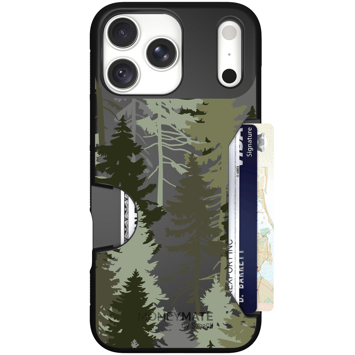 Moneymate Hidden Pines for iPhone 18 Pro Max — case