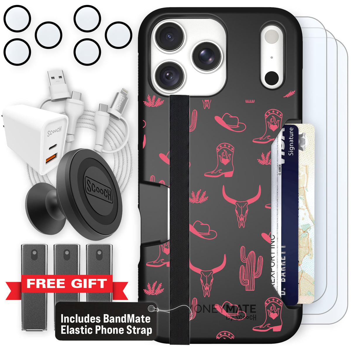 Moneymate Howdy Honey for iPhone 18 Pro Max — Ultimate Bundle