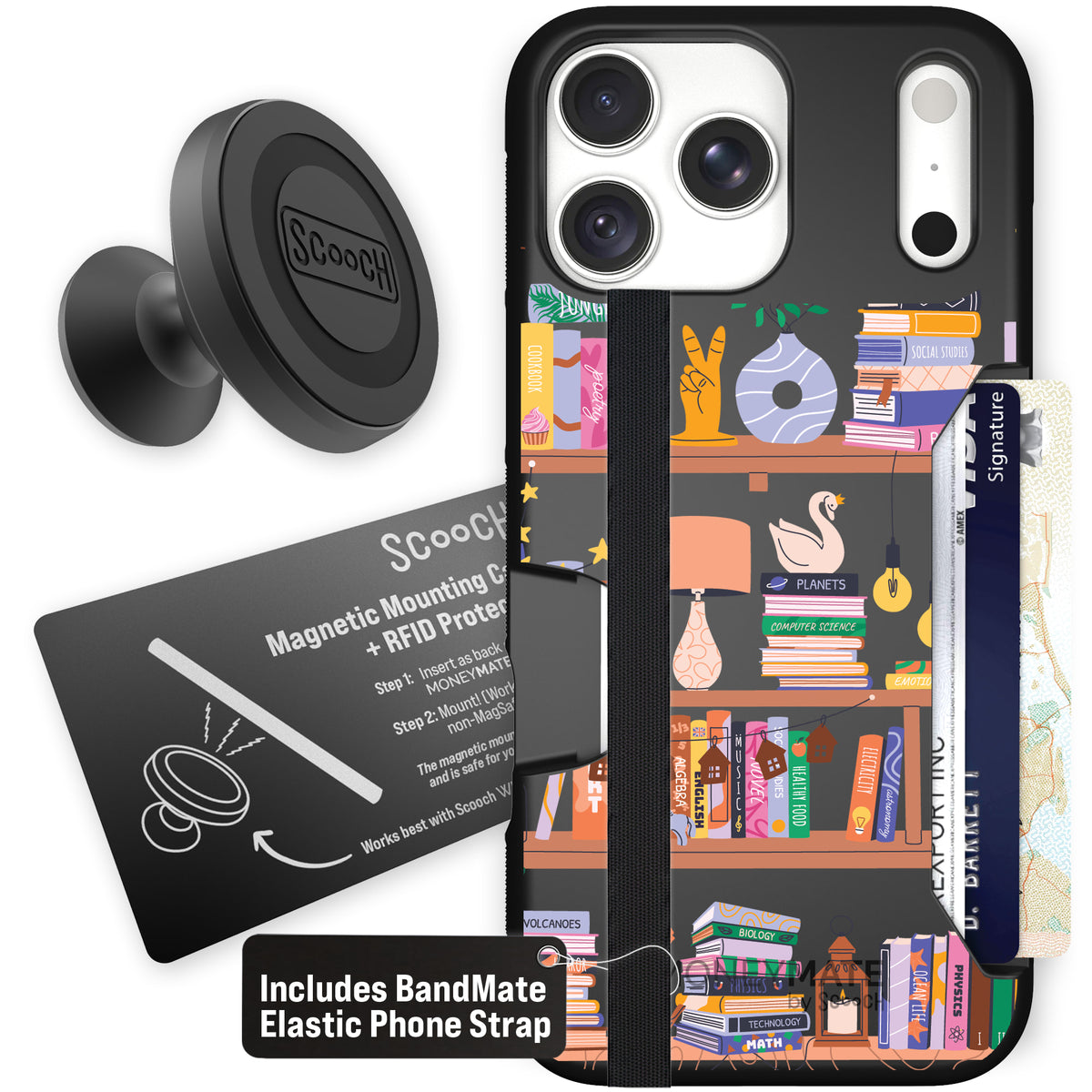Moneymate Little Library for iPhone 18 Pro Max — Starter Bundle
