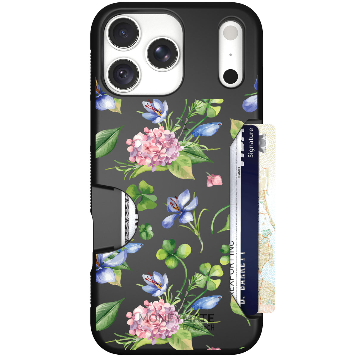 Moneymate Lucky Hydrangea for iPhone 18 Pro Max — case