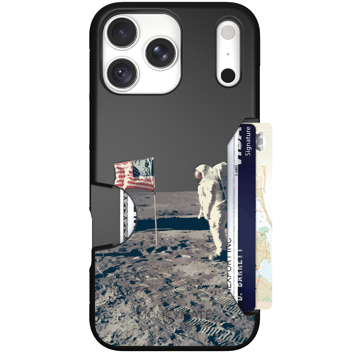 Moneymate Lunar Landing for iPhone 18 Pro Max — case