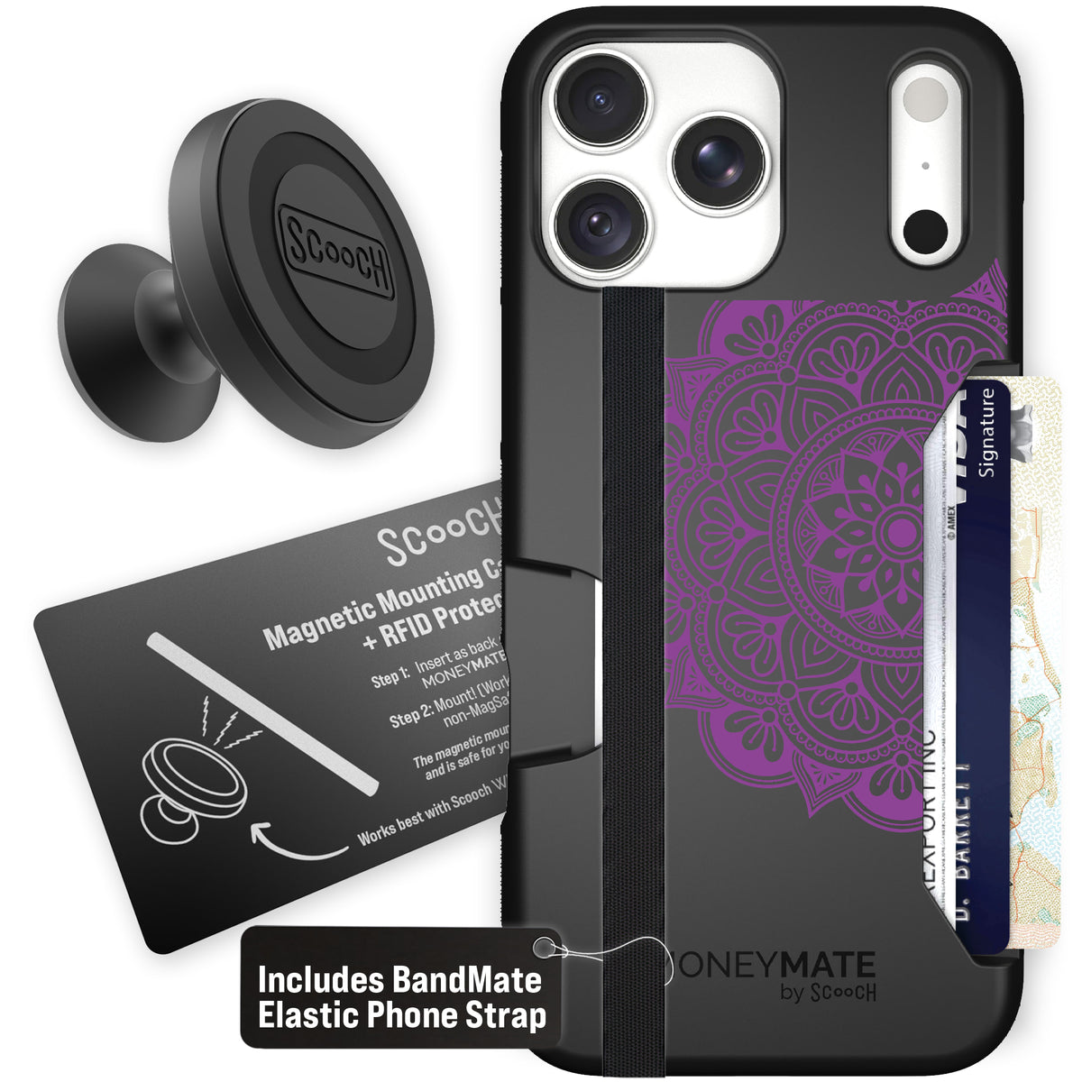 Moneymate Mandala Dreams for iPhone 18 Pro Max — Starter Bundle