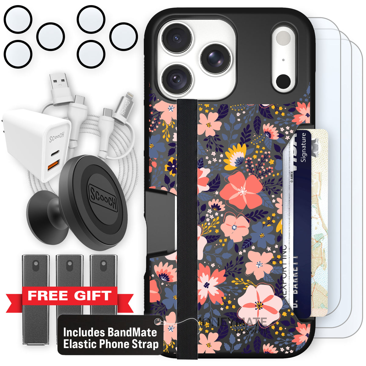 Moneymate Wildflowers for iPhone 18 Pro Max — Ultimate Bundle