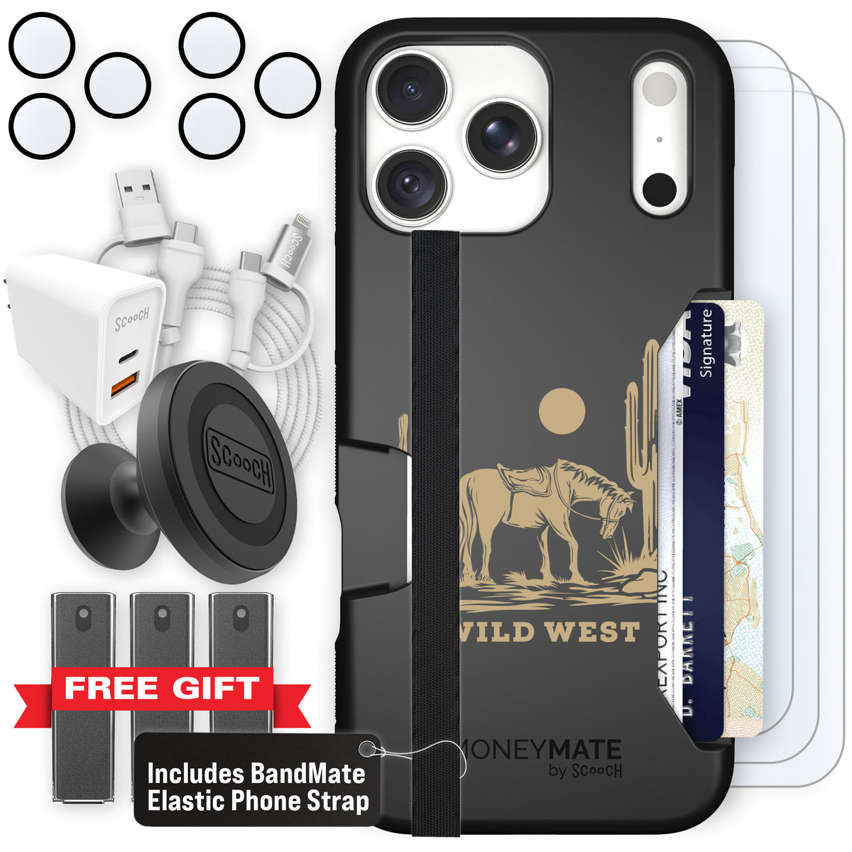 Moneymate Wild West for iPhone 18 Pro Max — Ultimate Bundle