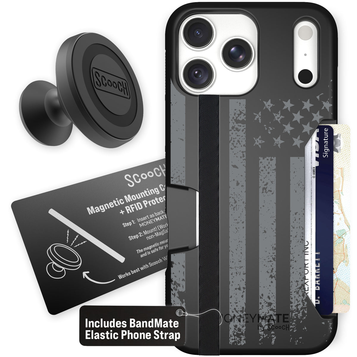 Moneymate Weathered Glory for iPhone 18 Pro Max — Starter Bundle