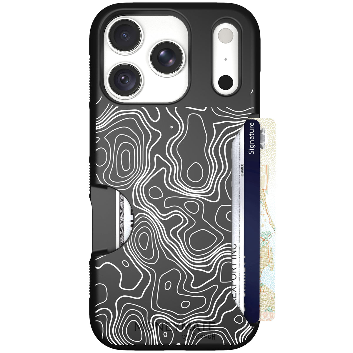 Moneymate Topography for iPhone 18 Pro — case