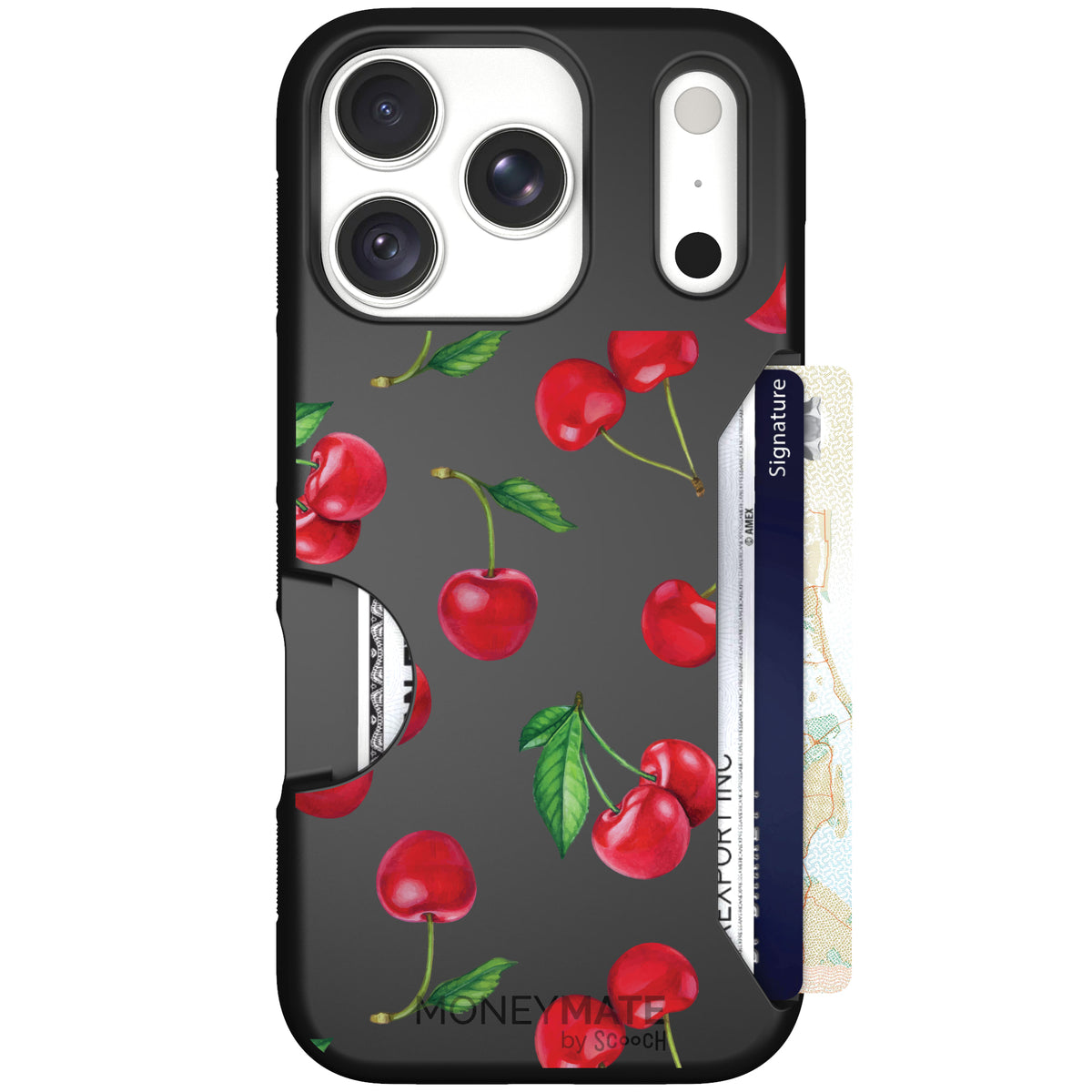 Moneymate Very Cherry for iPhone 18 Pro — case