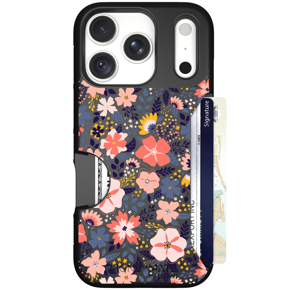 Moneymate Wildflowers for iPhone 18 Pro — case
