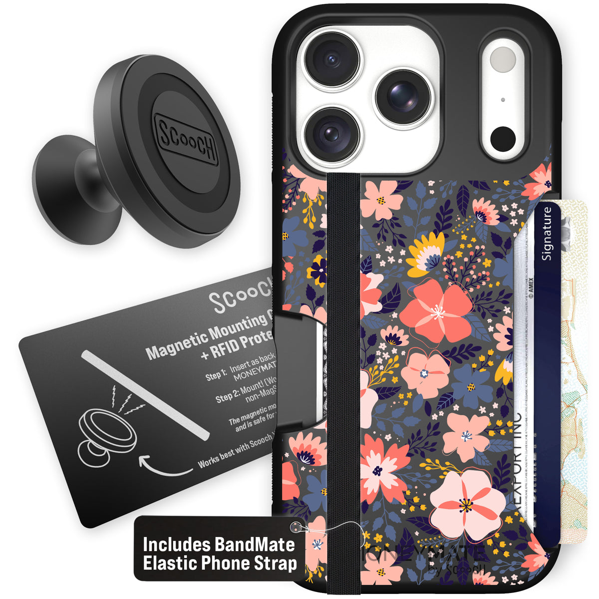 Moneymate Wildflowers for iPhone 18 Pro — Starter Bundle