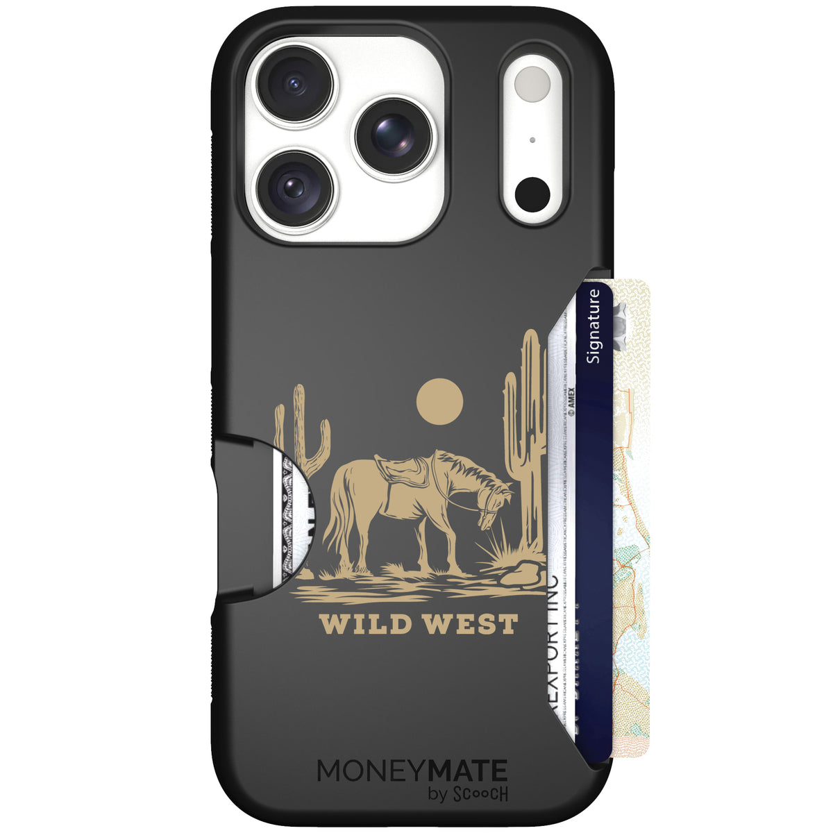 Moneymate Wild West for iPhone 18 Pro — case