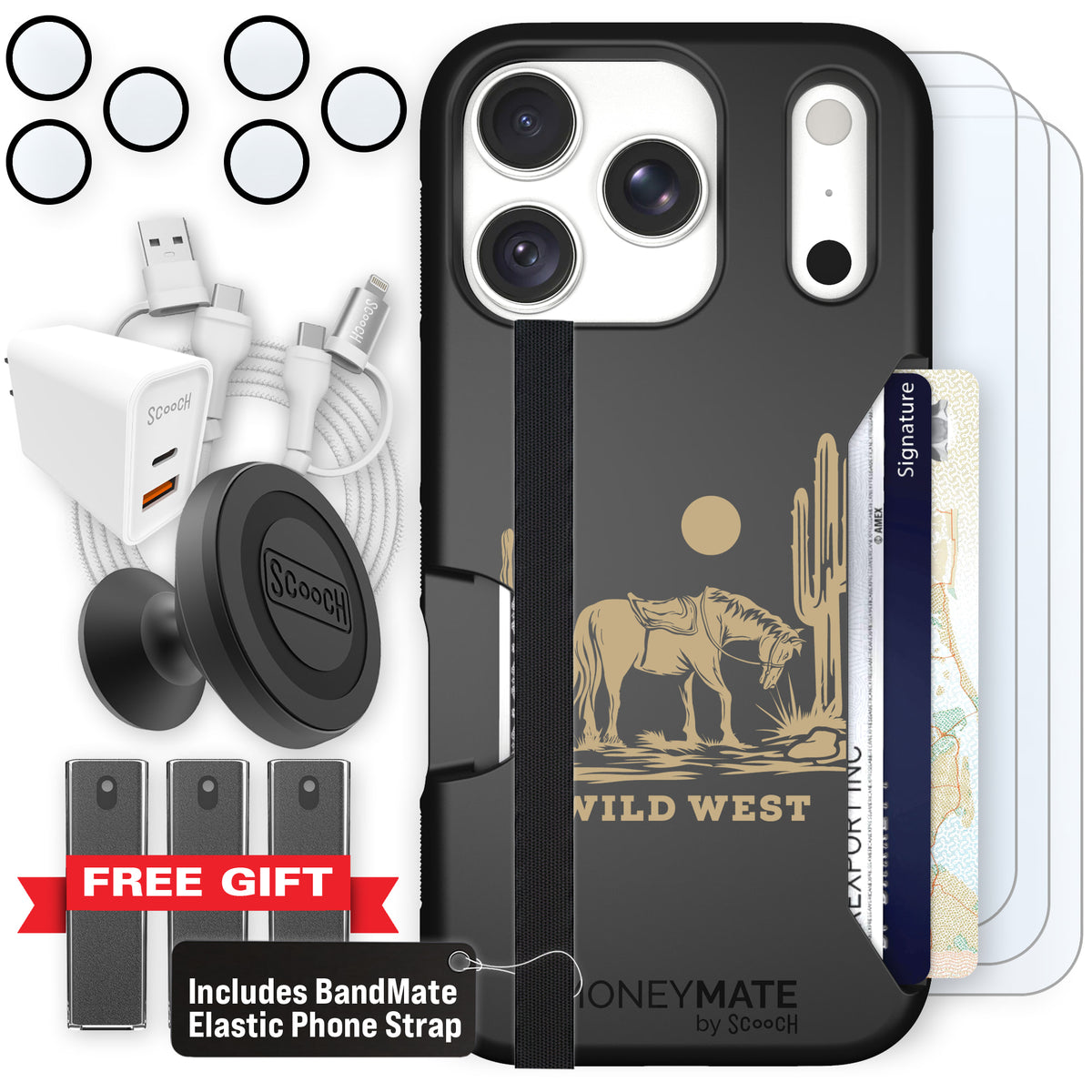 Moneymate Wild West for iPhone 18 Pro — Ultimate Bundle