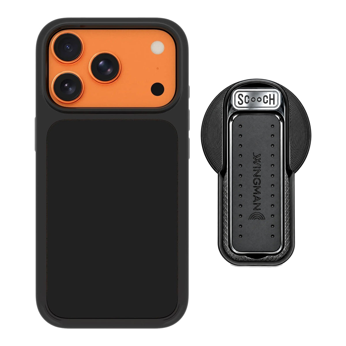 MagCase Black for iPhone 17 Pro with Black Wingback for MagSafe
