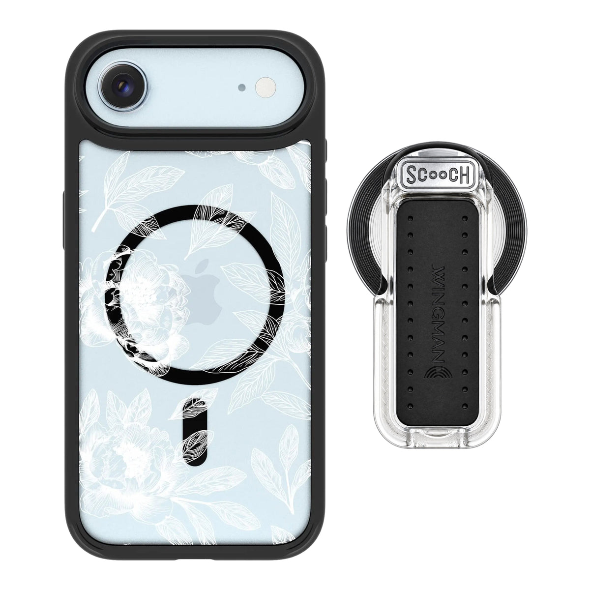 MagCase Chinoiserie for iPhone Air with Clear Wingback for MagSafe
