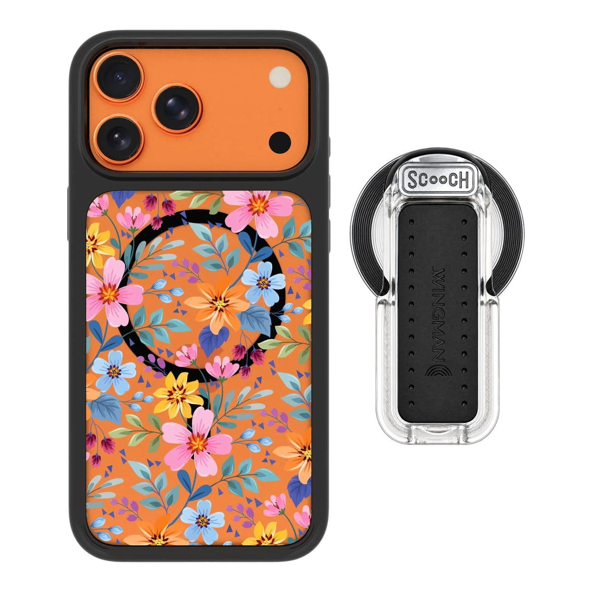 MagCase Full Bloom for iPhone 17 Pro Max with Clear Wingback for MagSafe