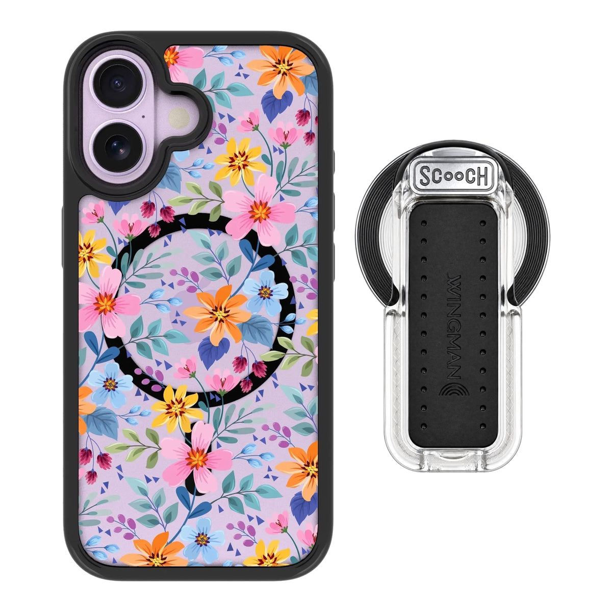MagCase Full Bloom for iPhone 17 with Clear Wingback for MagSafe