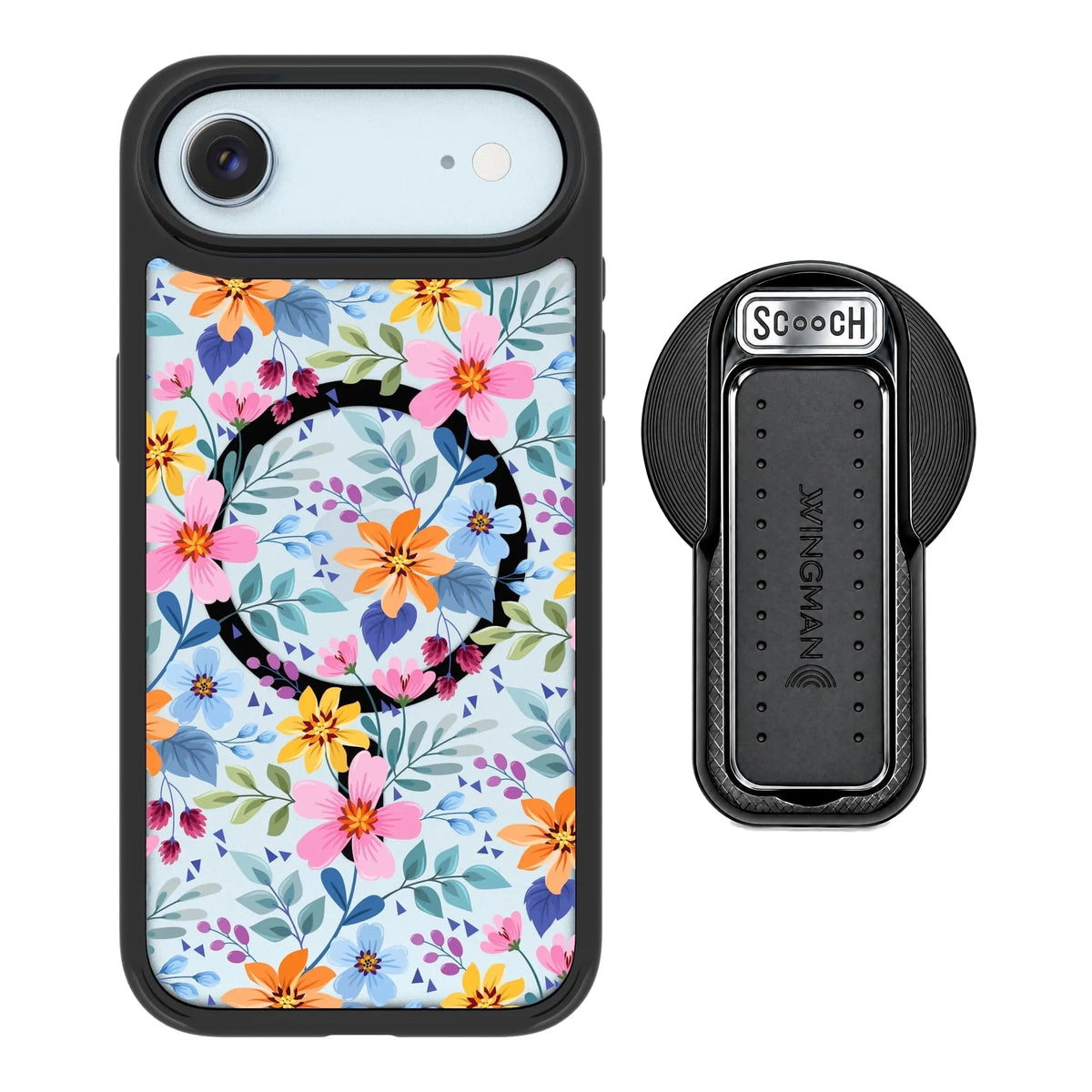 MagCase Full Bloom for iPhone Air with Black Wingback for MagSafe