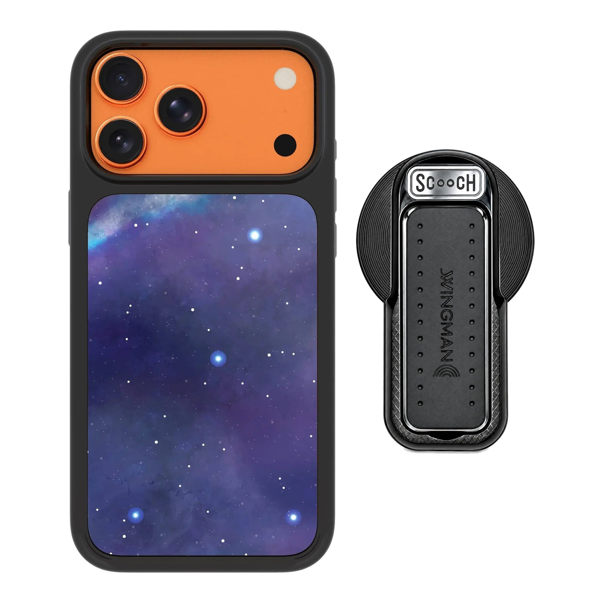 MagCase Galaxy for iPhone 17 Pro Max with Black Wingback for MagSafe