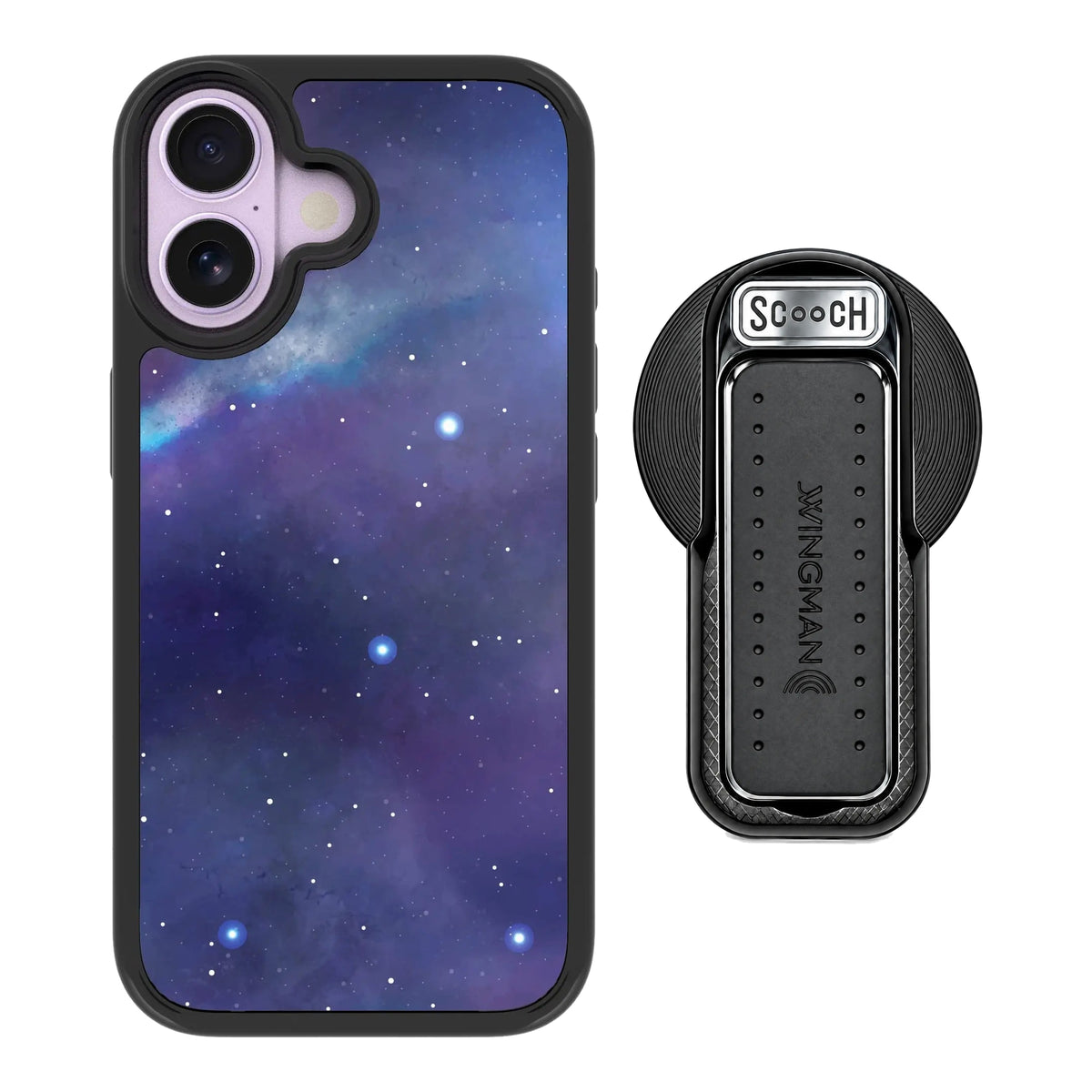 MagCase Galaxy for iPhone 17 with Black Wingback for MagSafe