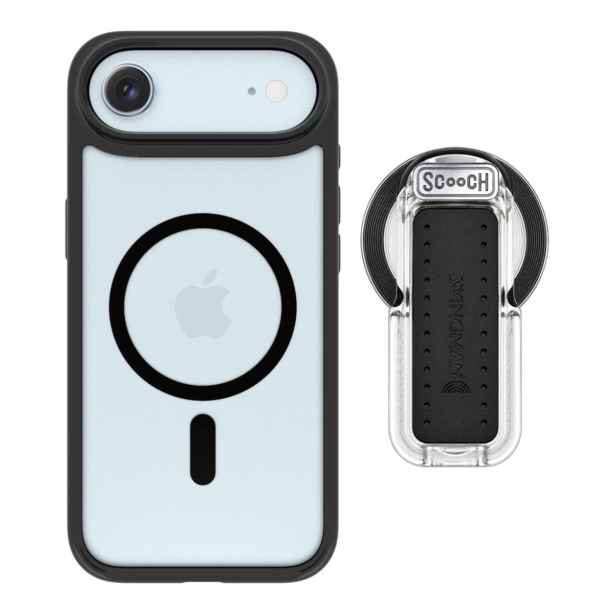MagCase Tuxedo Clear for iPhone Air with Clear Wingback for MagSafe