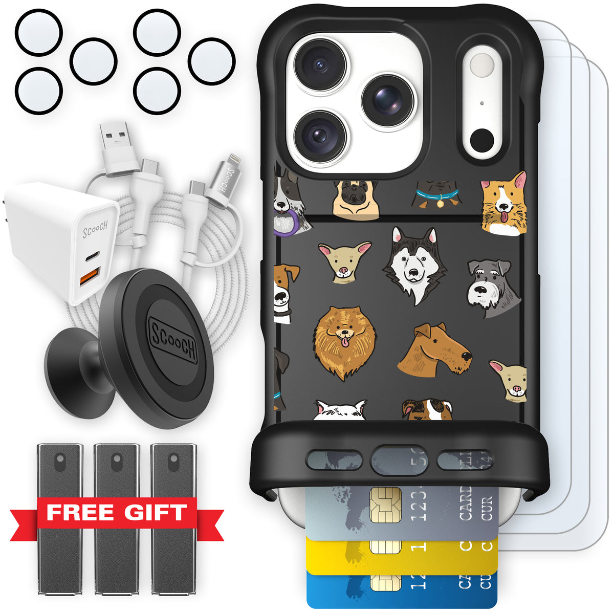 Wingmate Dog Squad for iPhone 18 Pro — Ultimate Bundle
