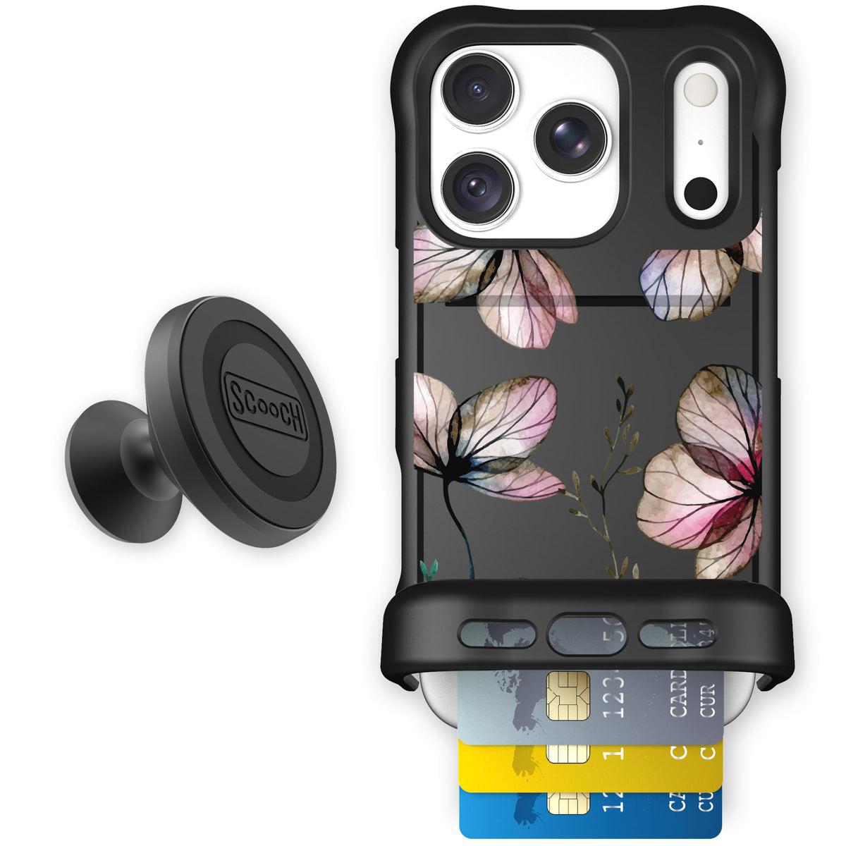 Wingmate Dried Flowers for iPhone 18 Pro — Starter Bundle