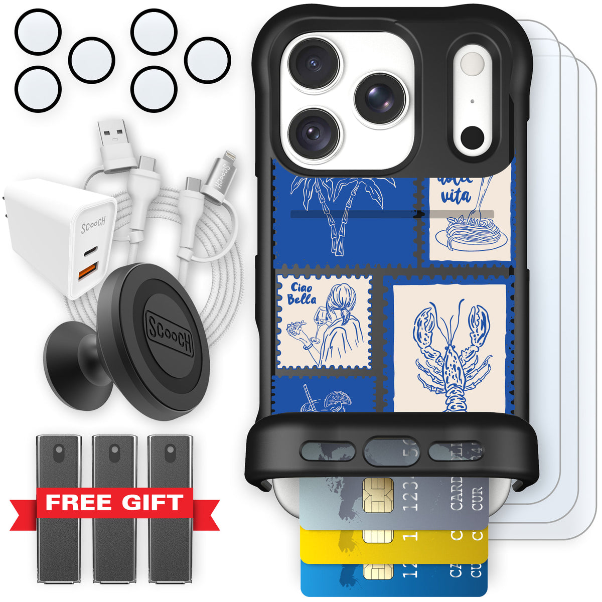 Wingmate Euro Summer for iPhone 18 Pro — Ultimate Bundle