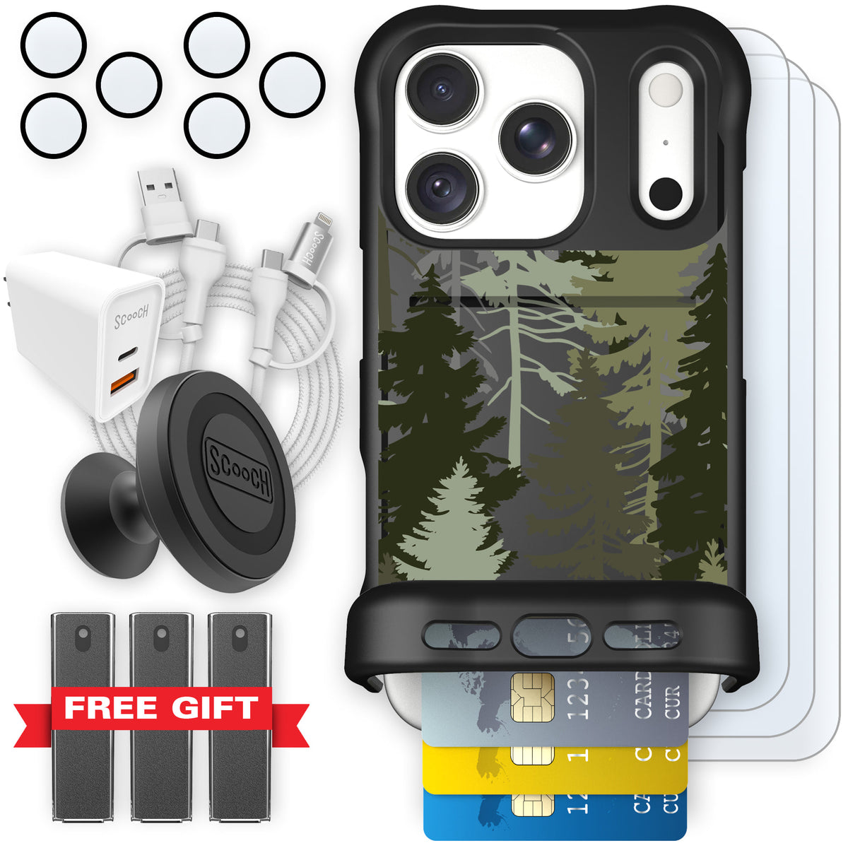 Wingmate Hidden Pines for iPhone 18 Pro — Ultimate Bundle
