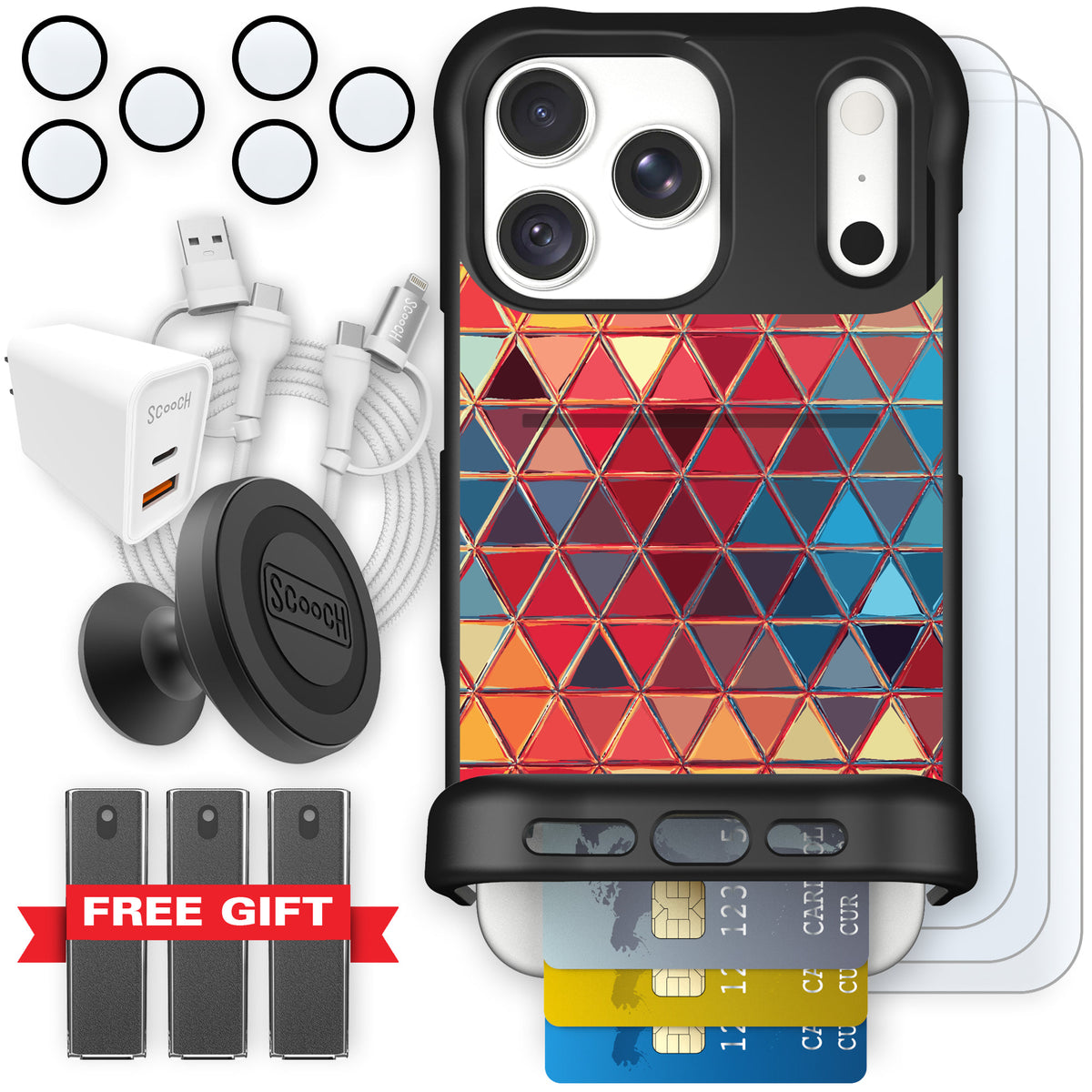 Wingmate Festive Glass for iPhone 18 Pro Max — Ultimate Bundle