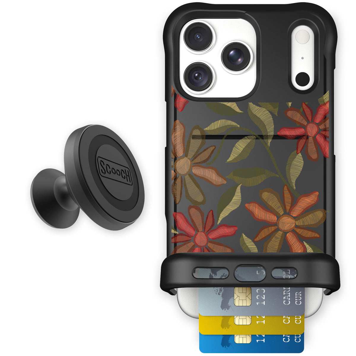 Wingmate Floral Tapestry for iPhone 18 Pro Max — Starter Bundle