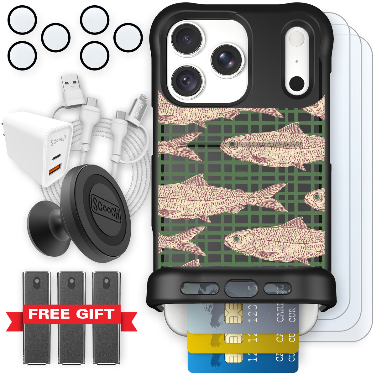 Wingmate Fresh Catch for iPhone 18 Pro Max — Ultimate Bundle