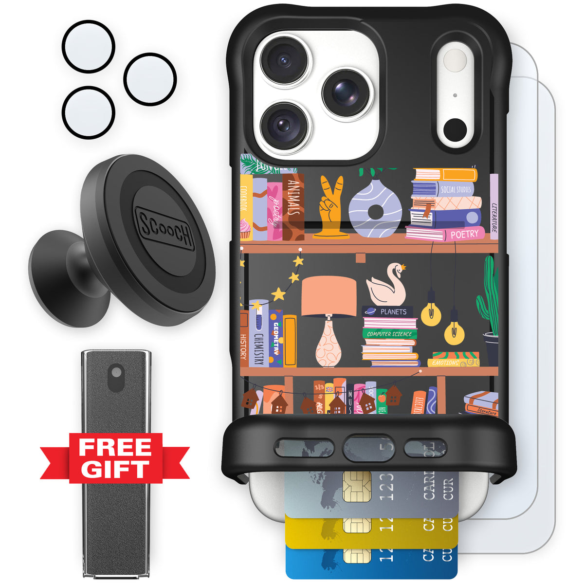 Wingmate Little Library for iPhone 18 Pro Max — Defender Bundle