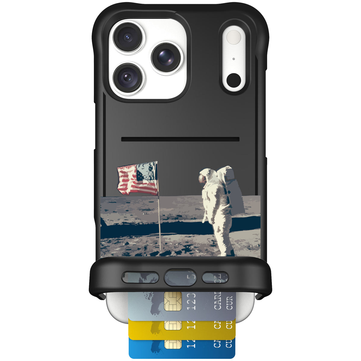 Wingmate Lunar Landing for iPhone 18 Pro Max — case