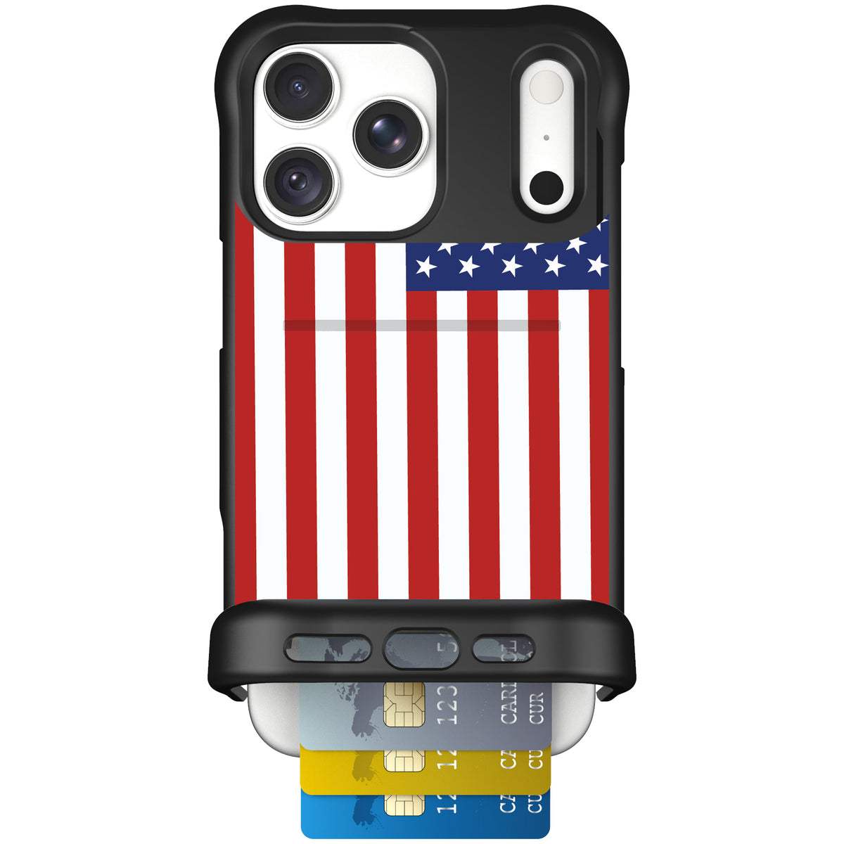 Wingmate Stars And Stripes for iPhone 18 Pro Max — case