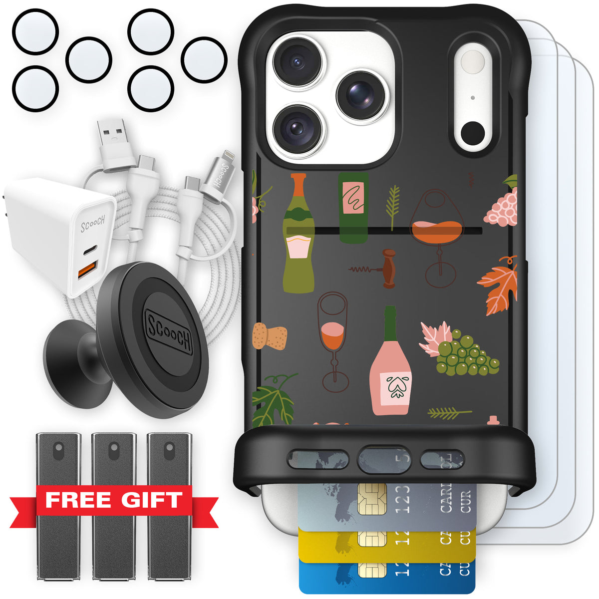 Wingmate Vino Vibes for iPhone 18 Pro Max — Ultimate Bundle