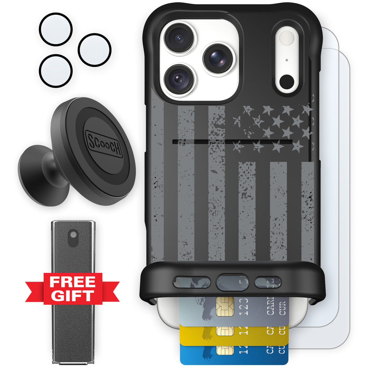 Wingmate Weathered Glory for iPhone 18 Pro Max — Defender Bundle