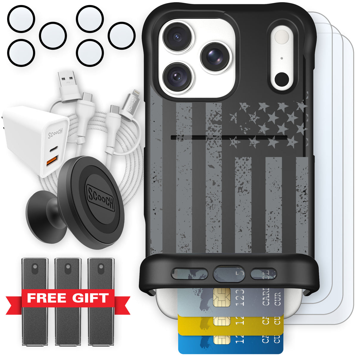 Wingmate Weathered Glory for iPhone 18 Pro Max — Ultimate Bundle