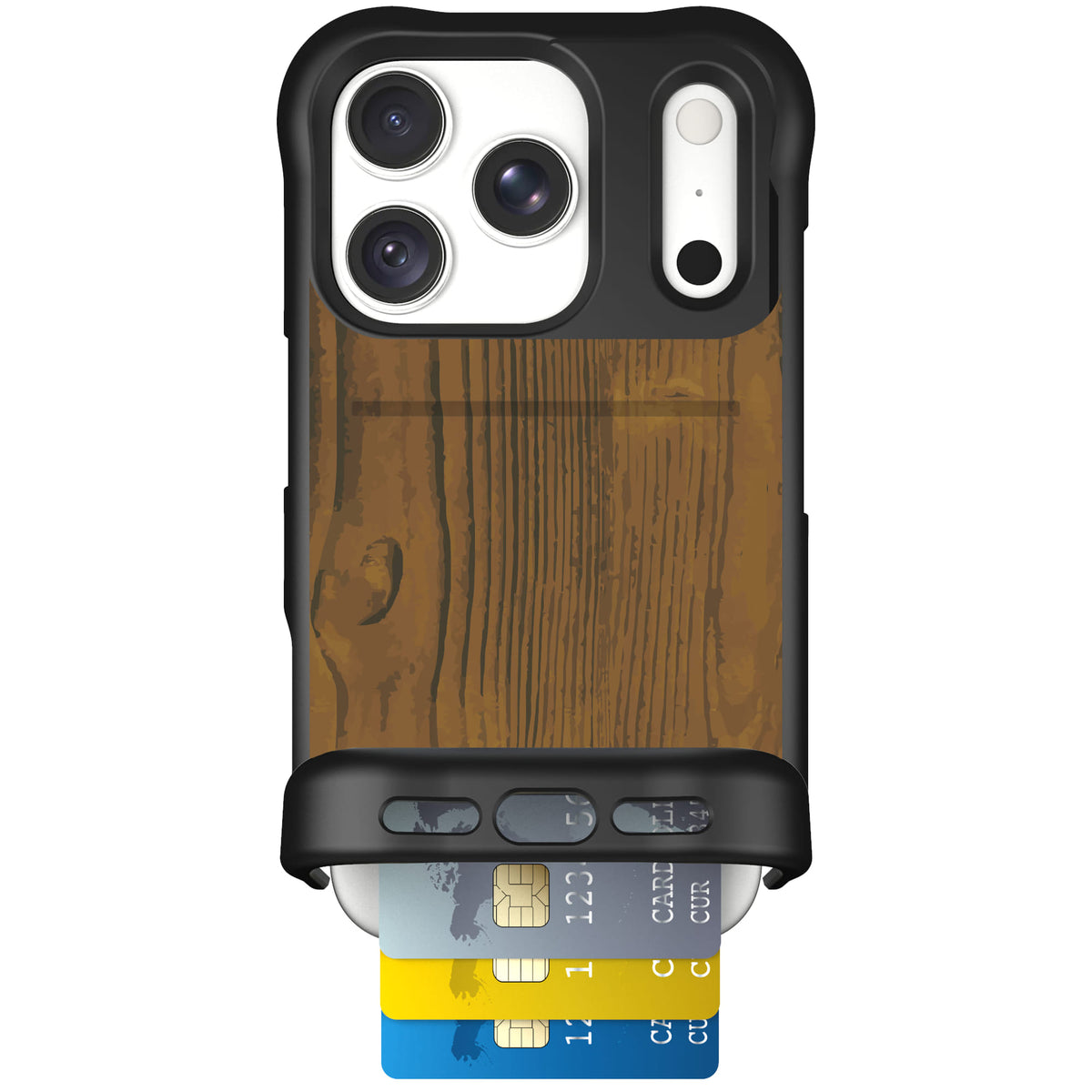 Wingmate Wood Grain for iPhone 18 Pro — case